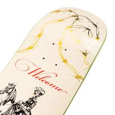 Welcome Skateboards - Cowgirl On Enenra - Bone/Gold - 8.5"
