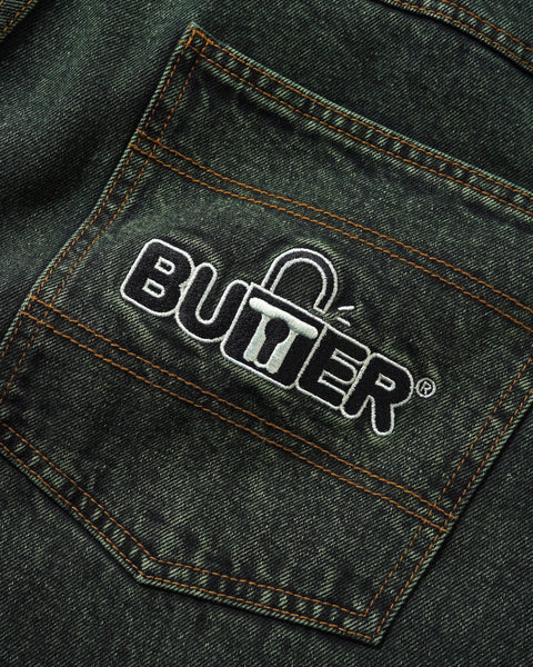 Butter Goods - Lock Denim Shorts - Washed Ivy