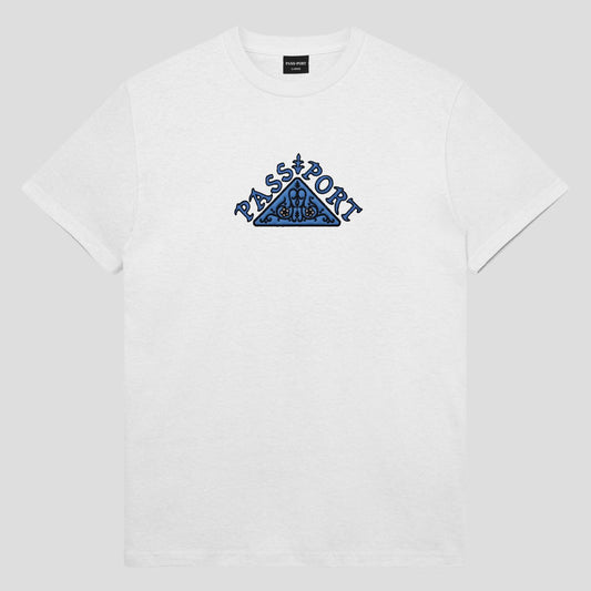 Pass~Port - Manuscript Tee - White