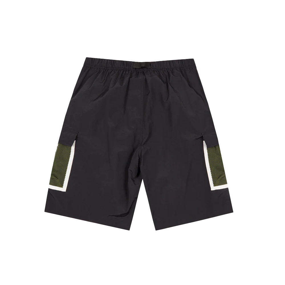 Bronze 56K - Mesh Cargo Shorts - Black
