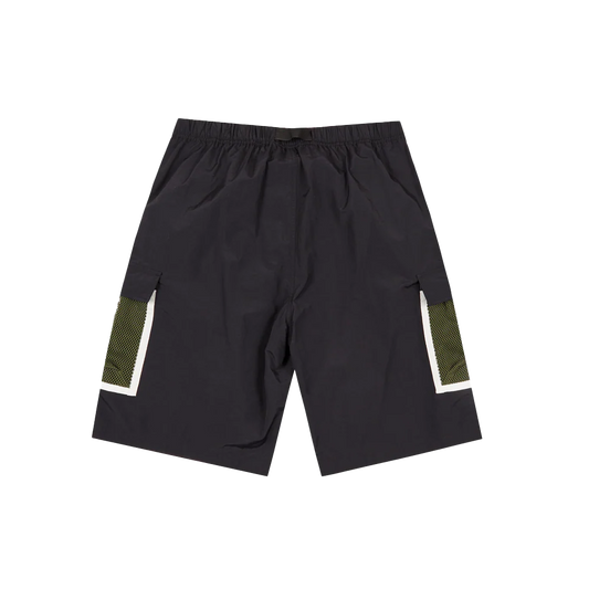 Bronze 56K - Mesh Cargo Shorts - Black