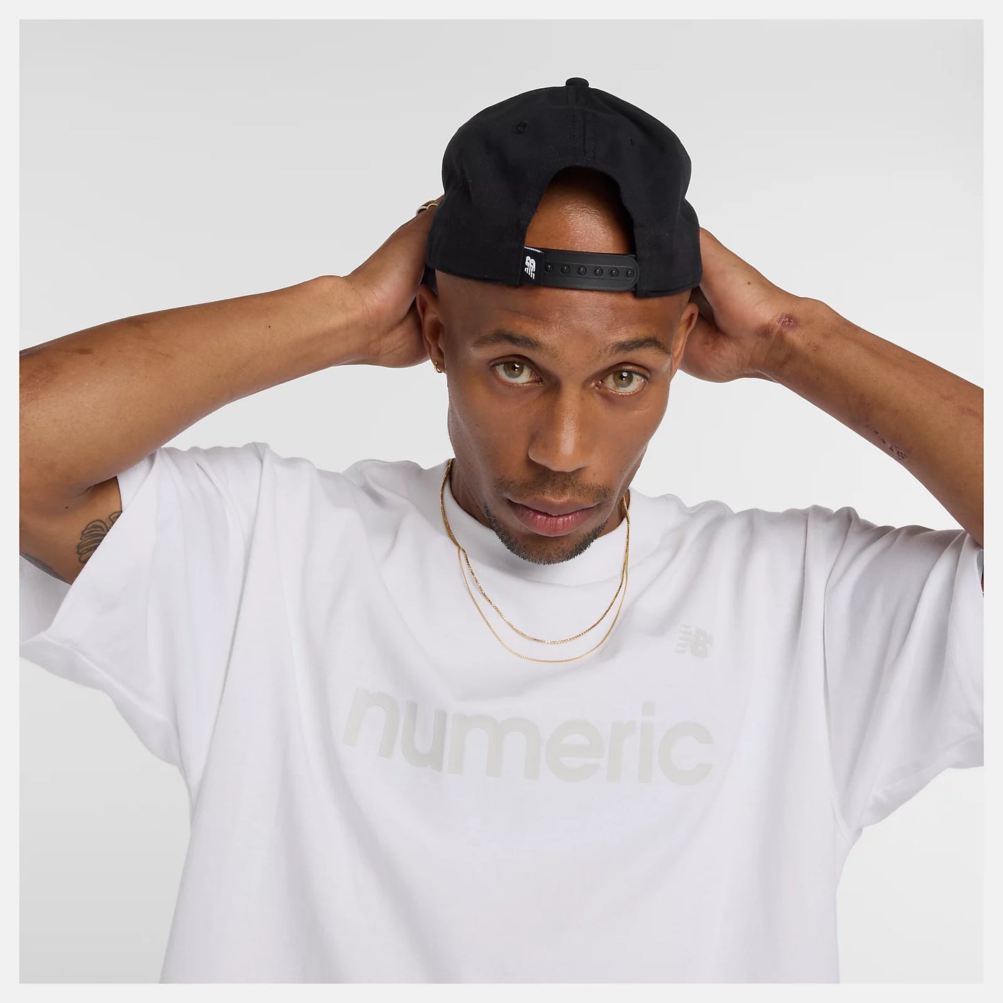 NB NUMERIC - Cotton Tee White