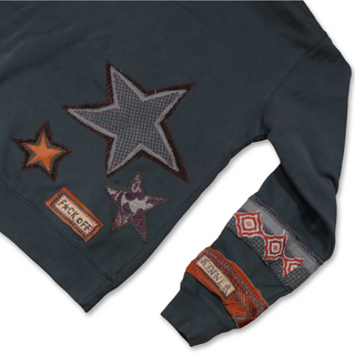 Parliament x Apartment.No8 - "ORANGE BRIDGE" Custom one of one hooded jumper