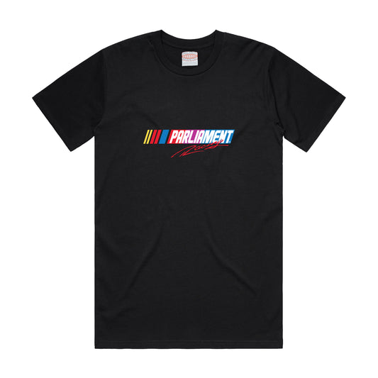 Parliament - Racing T-Shirt - Black