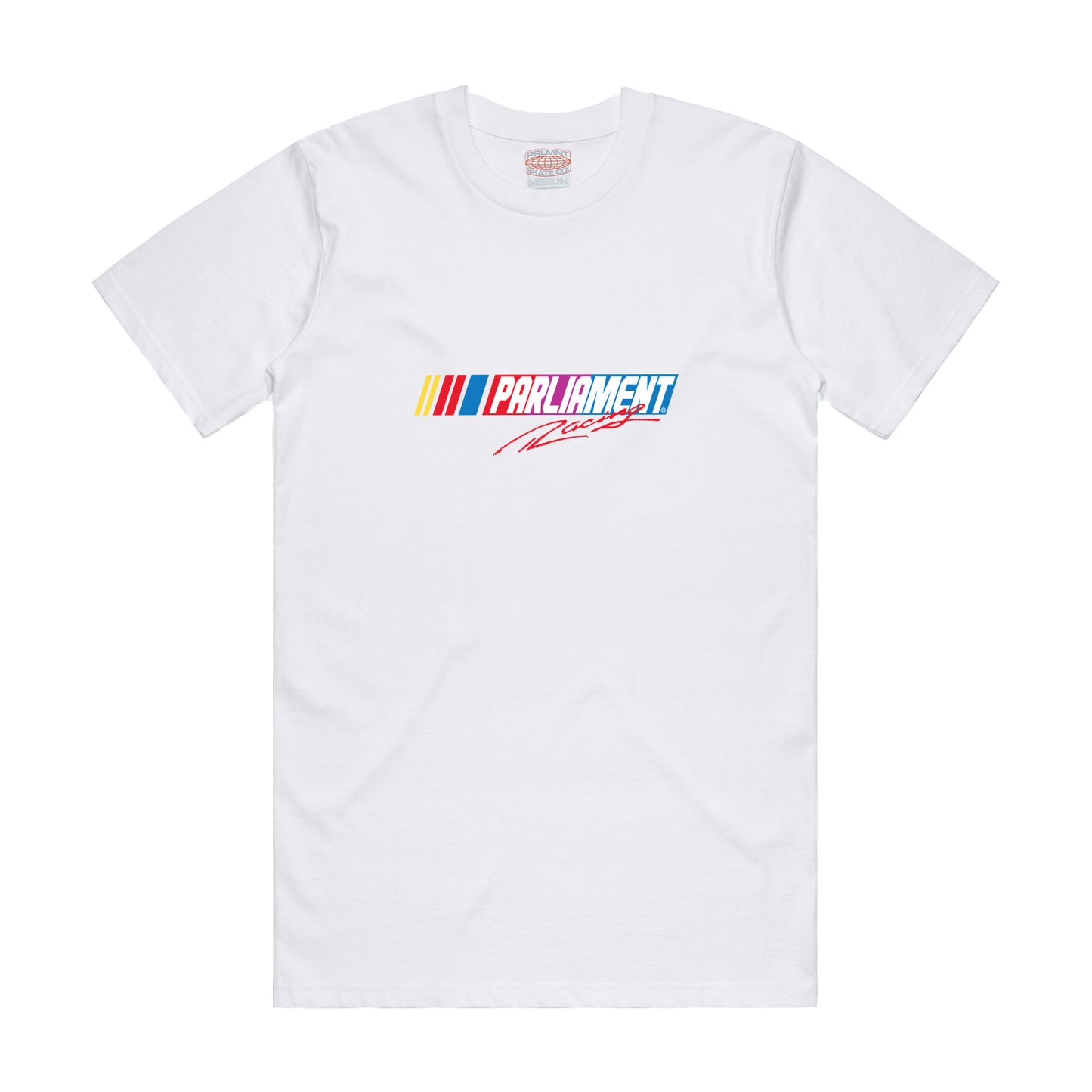 Parliament - Racing T-Shirt - White