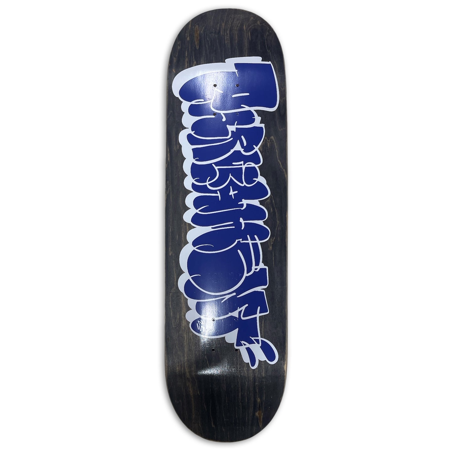 Parliament - Throwie Blue on Assorted Stains - Deck