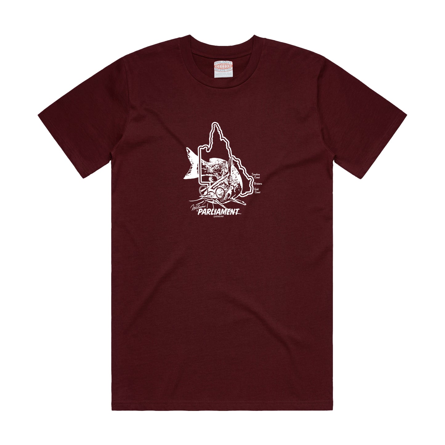 Parliament - Welcome T-Shirt - Burgundy