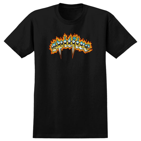 Spitfire Wheels - Chrome Venom T-Shirt Black