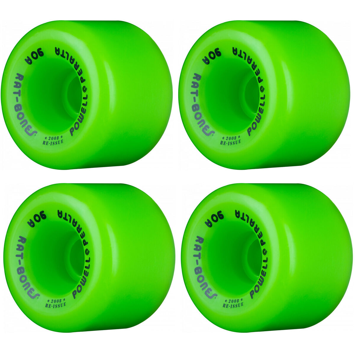 Powell Peralta | Rat Bones - 60mm 90A - Green