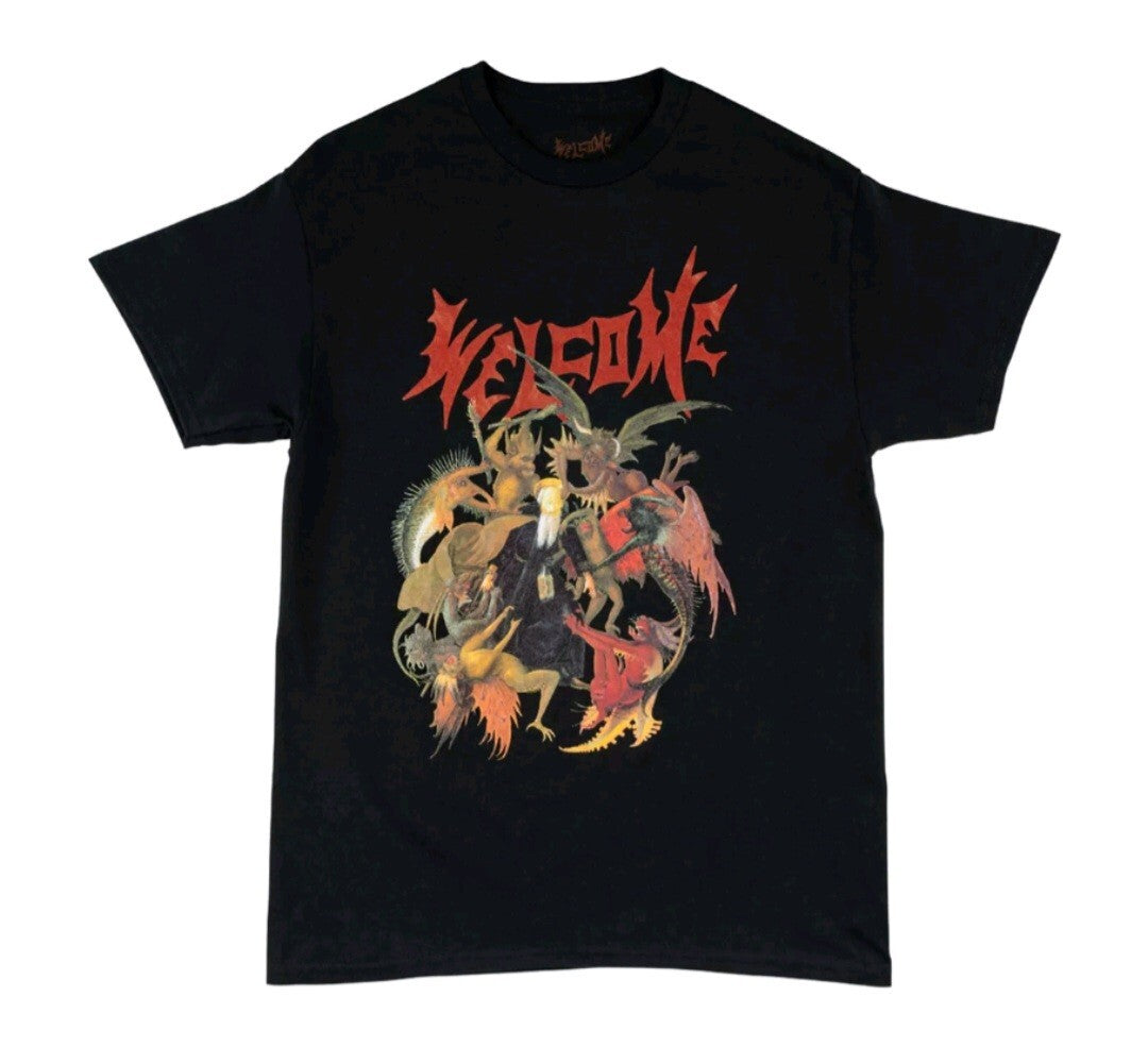 Welcome Skateboards - Torment T-Shirt - Black