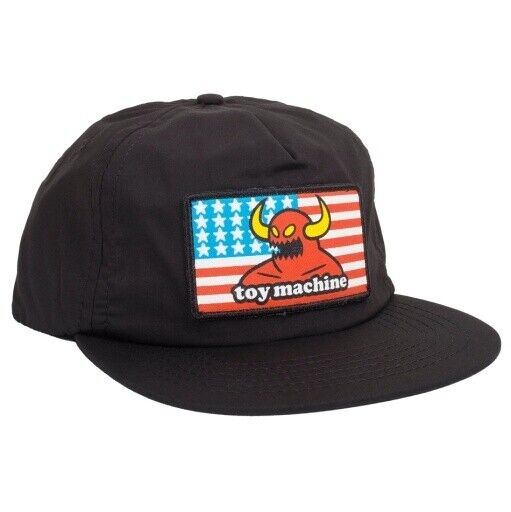 Toy Machine - American Monster Unstructured Cap - Black