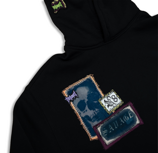 Parliament x Apartment.No8 - "SAVAGE SKULL" Custom one of one hooded jumper