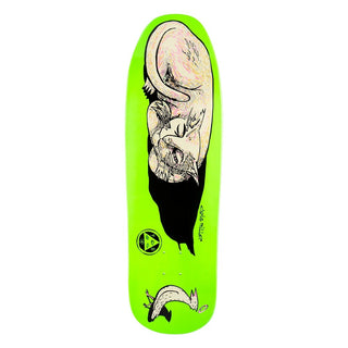 Welcome - Sleeping Cat On Gaia Neon Green Dip 9.6"