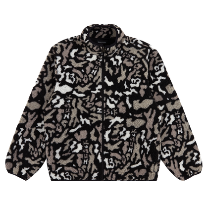 Bronze 56k - Camo Fleece Jacket - Snow