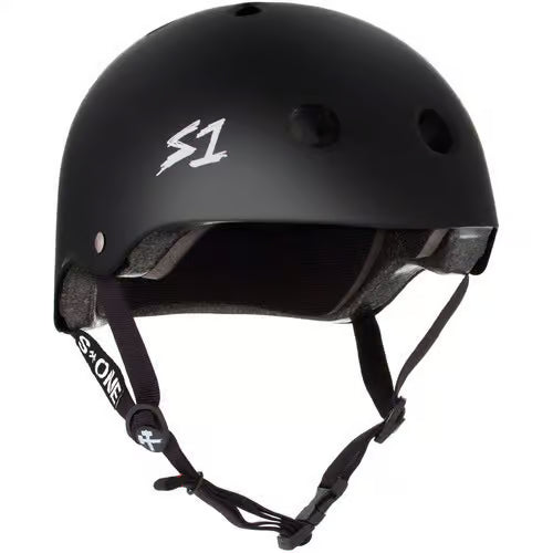 S-One Helmet - Lifer - Black Matte | Parliament Skate Shop Brisbane ...