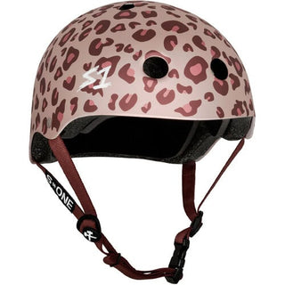 S-One Helmet - Light Pink Cheetah (Pink Helmet Posse Collab)