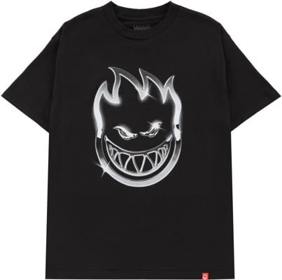 Spitfire Wheels - Chrome Bighead T-Shirt Black