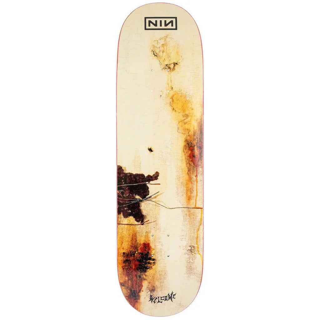 Welcome Skateboards x Nine Inch Nails - TDS Album Cover Deck 9.0" Popsicle