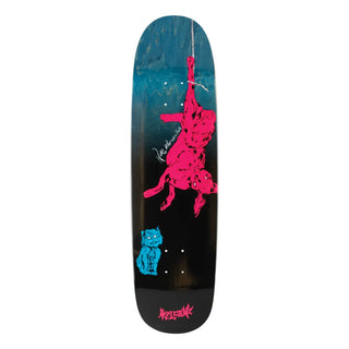 Welcome Skateboards - Nora Fairy Tale on Sphynx Black/Blue Stain Deck