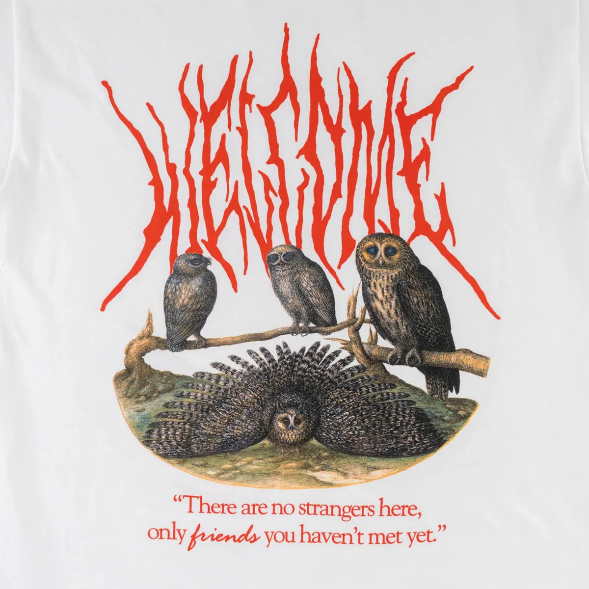 Welcome Skateboards - Parliament Tee - White