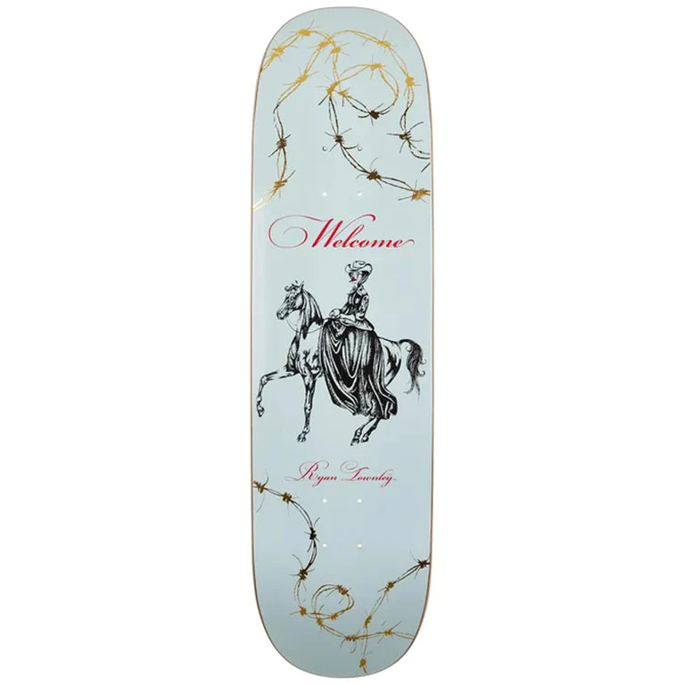 Welcome Skateboards - Ryan Townley Cowgirl On Enenra - Blue/Gold - 8.5"