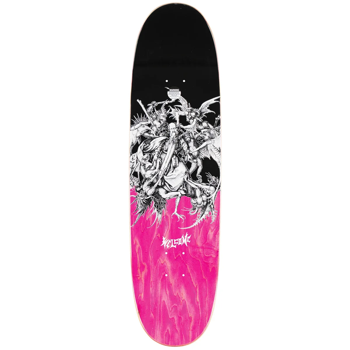 Welcome Skateboards - Nick Garcia Spear On Son Of Boline Pink Deck 8.8"