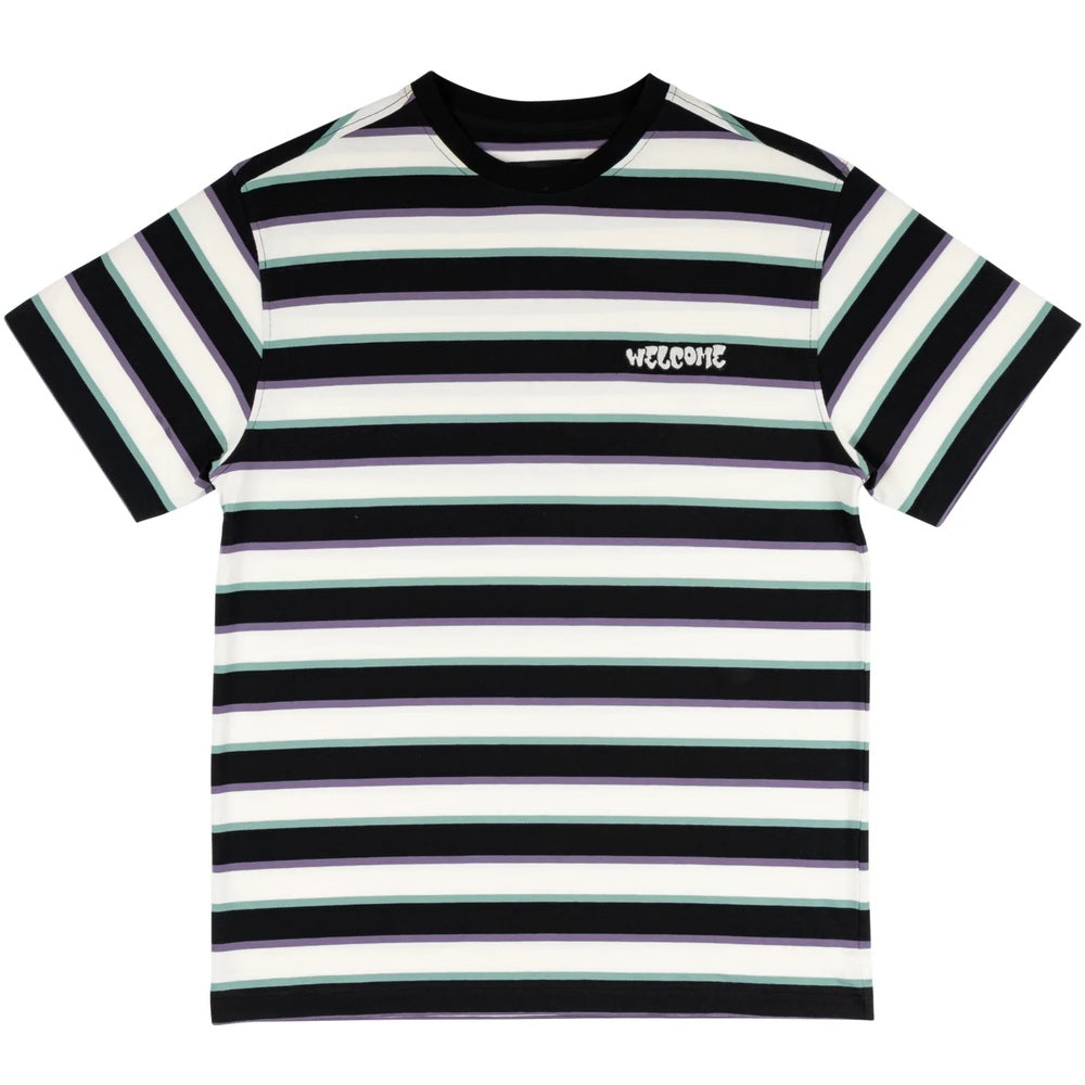 Welcome Skateboards - Cooper Stripe T-Shirt - Bone