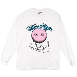 Welcome Skateboards - Floater Longsleeve Tee White