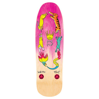 Welcome - Animal Kingdon On Gaia Pink/Natural Stain 9.6"