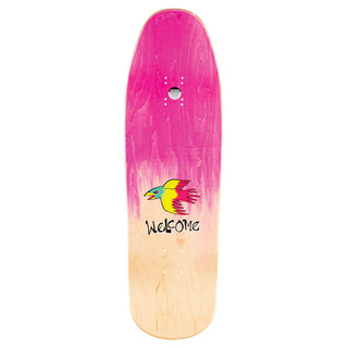 Welcome - Animal Kingdon On Gaia Pink/Natural Stain 9.6"