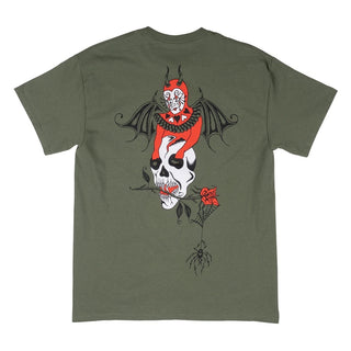 Welcome Skateboards - Angel T-Shirt Military Green