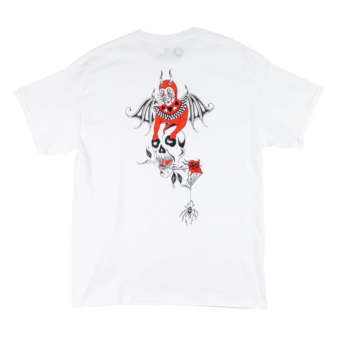 Welcome Skateboards - Angel T-Shirt White