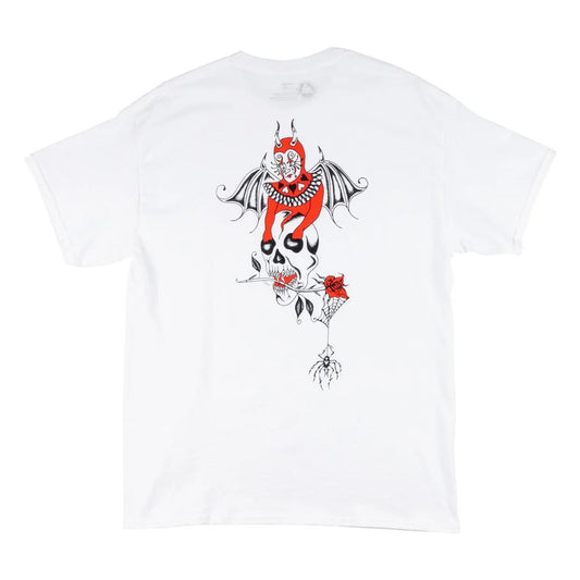 Welcome Skateboards - Angel T-Shirt White
