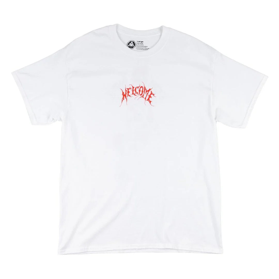 Welcome Skateboards - Angel T-Shirt White