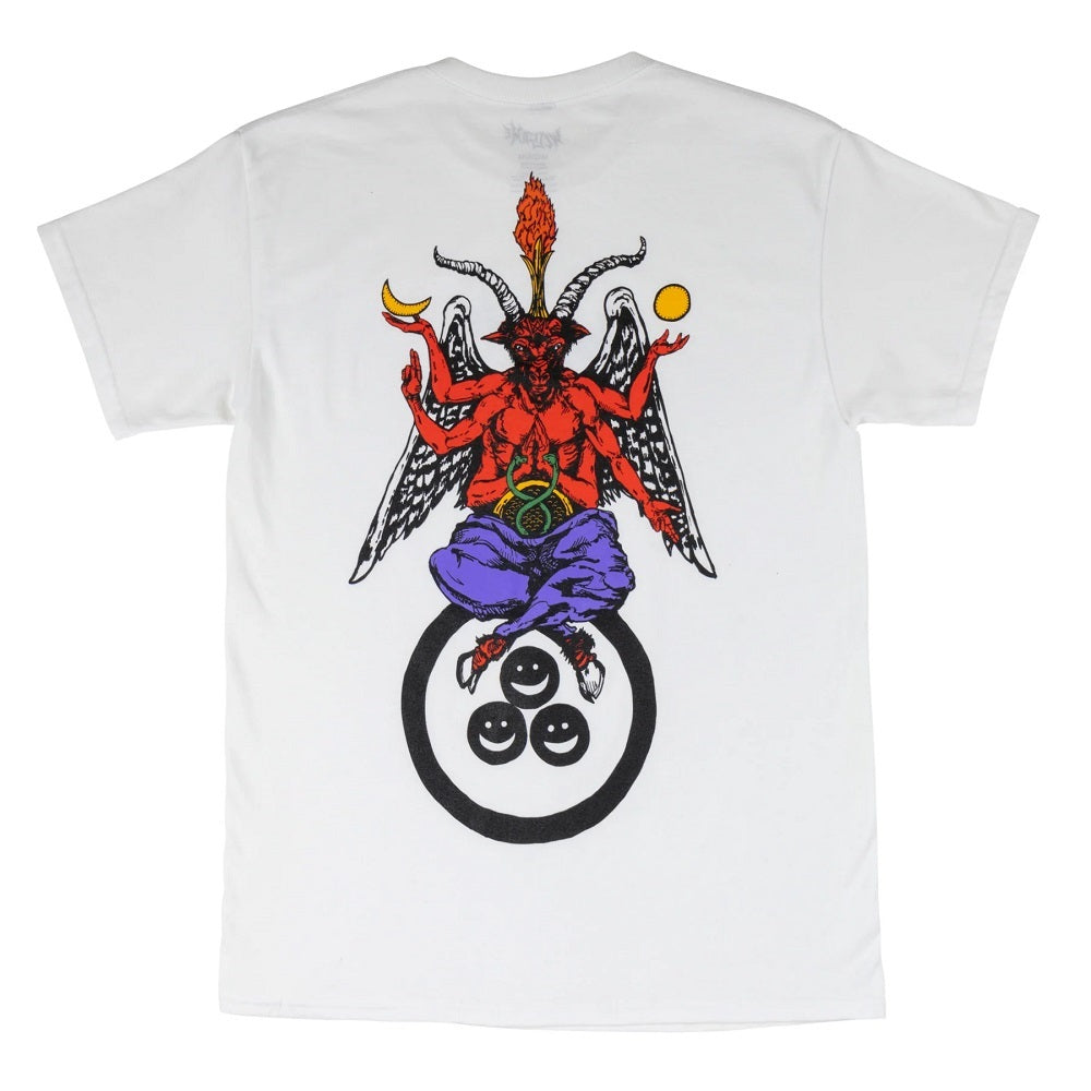 Welcome Skateboards - Bapholit T-Shirt White