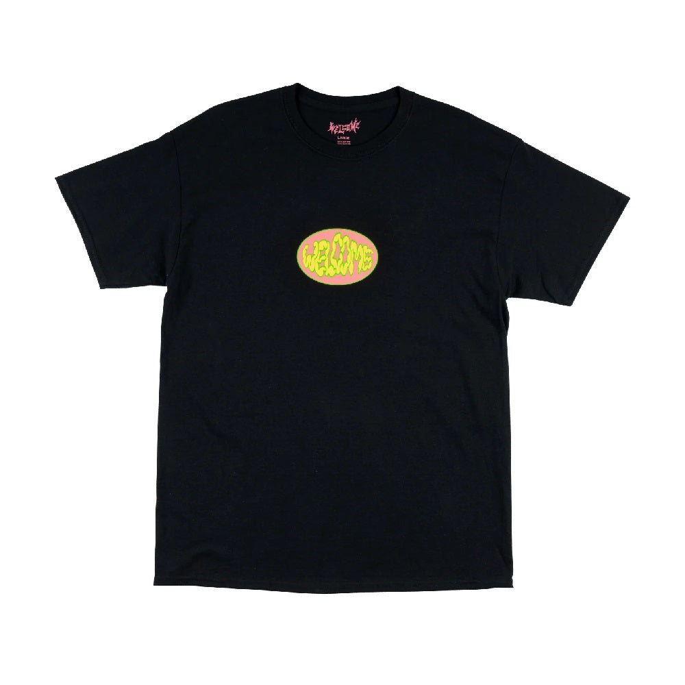 Welcome Skateboards - Cramp T-Shirt Black