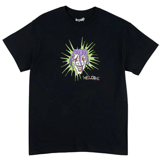 Welcome Skateboards - Jester T-Shirt Black