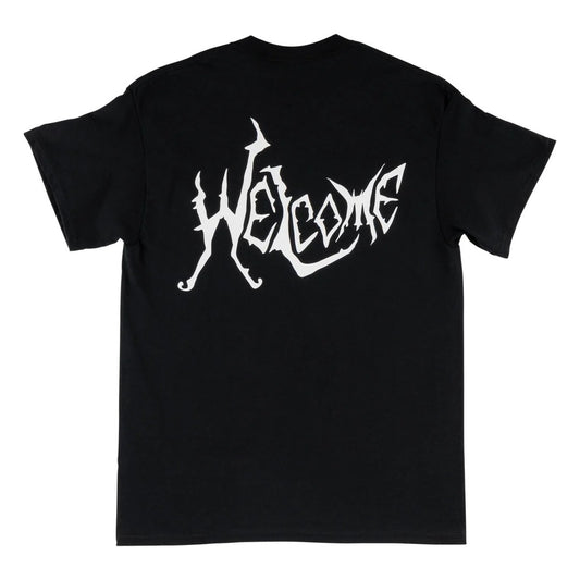 Welcome Skateboards - Twin Spine T-Shirt Black