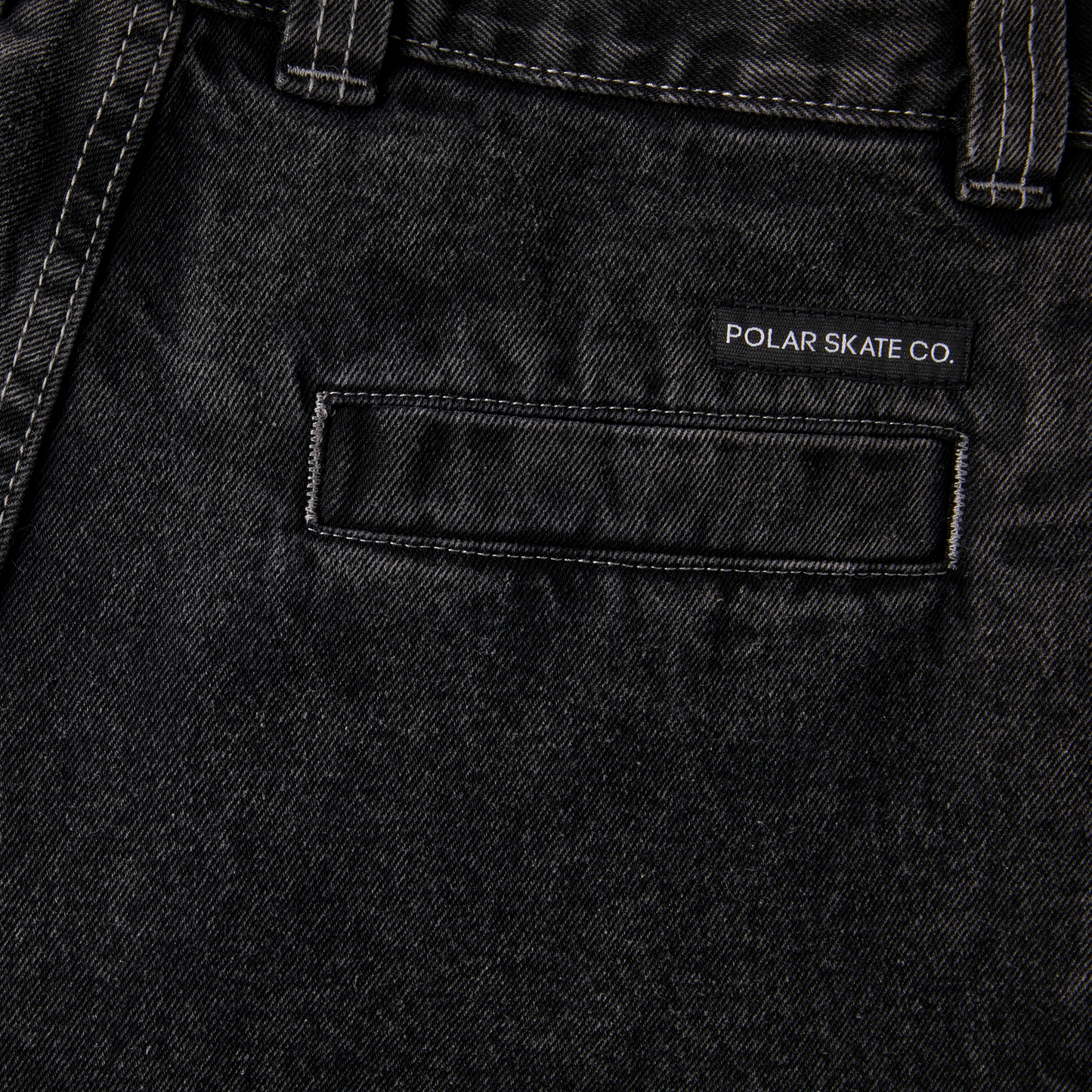 Polar Skate Co.  - Grund Chinos ( Washed Black)