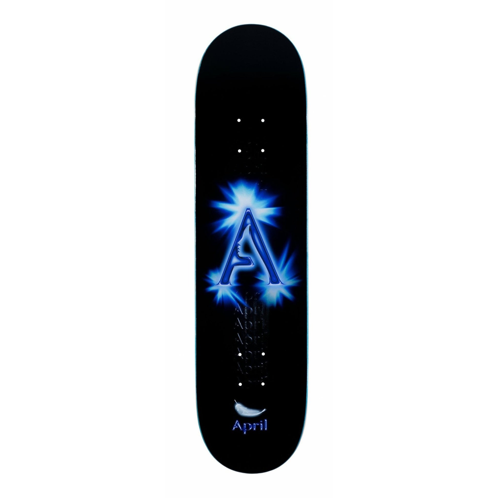 April Skateboards - A LOGO (Black Blue) 8.25 - Parliamentskateshop