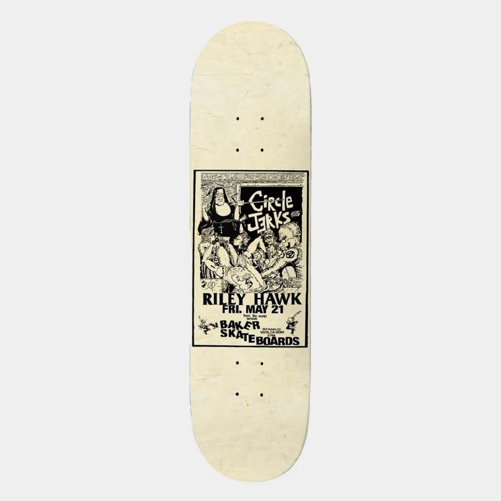 BAKER Skateboards - Riley Hawk Circle Jerks Nun - 8.25" - Parliamentskateshop
