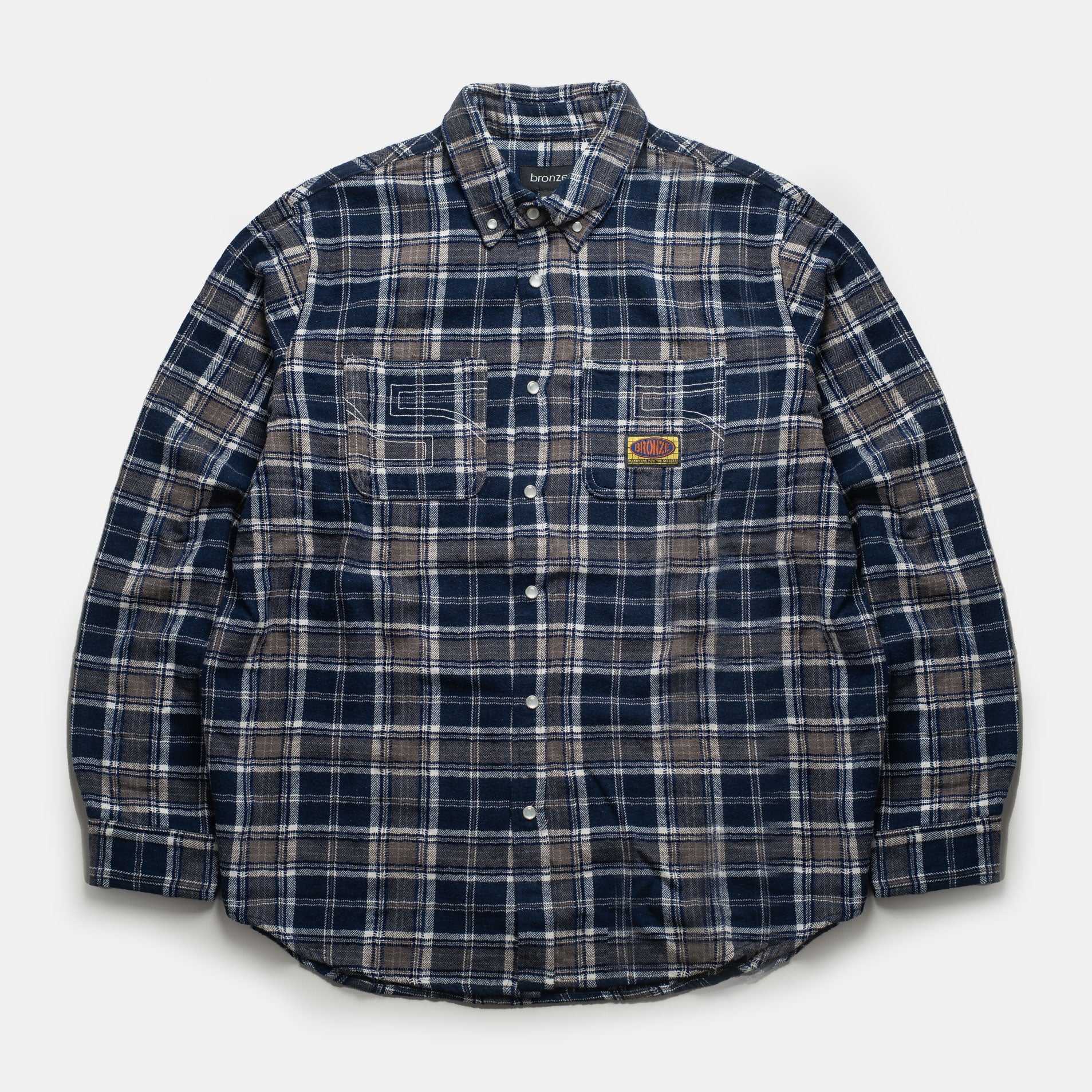 Bronze 56K - 56 Flannel - (Blue) - Parliamentskateshop