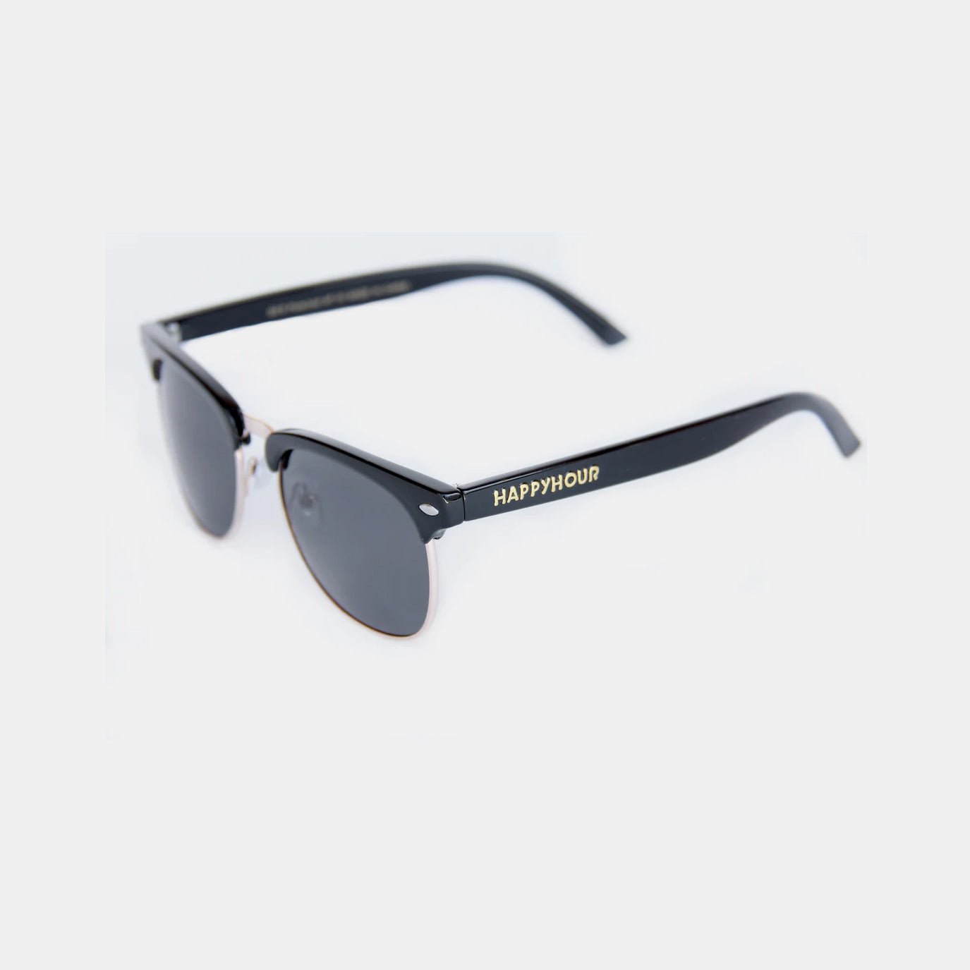 Happy Hour - G2 - Gloss Black - Smoke - Polarised - Parliamentskateshop