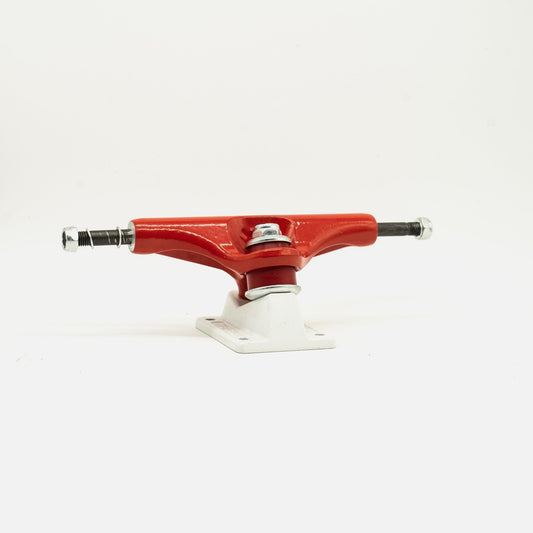 Metal Trucks Hollow King Pin - Red / White - Parliamentskateshop
