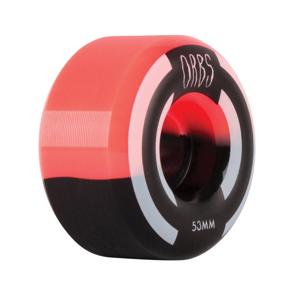 Orbs - Apparitions Splits - 53mm Neon Coral/Black - Parliamentskateshop