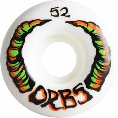 Orbs - Horns - Apparitions Wheels - 52mm (Green/Orange) - Parliamentskateshop