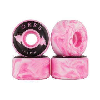 ORBS - SPECTERS SWIRLS - 53MM - PINK/WHITE - Parliamentskateshop