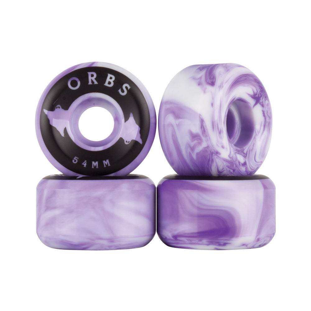 Orbs - Specters Swirls 54mm (Purple/White) - Parliamentskateshop