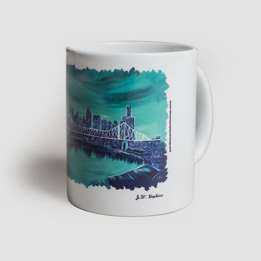 Parliament - J.W Hopkins Bridge Mug - ( White ) - Parliamentskateshop