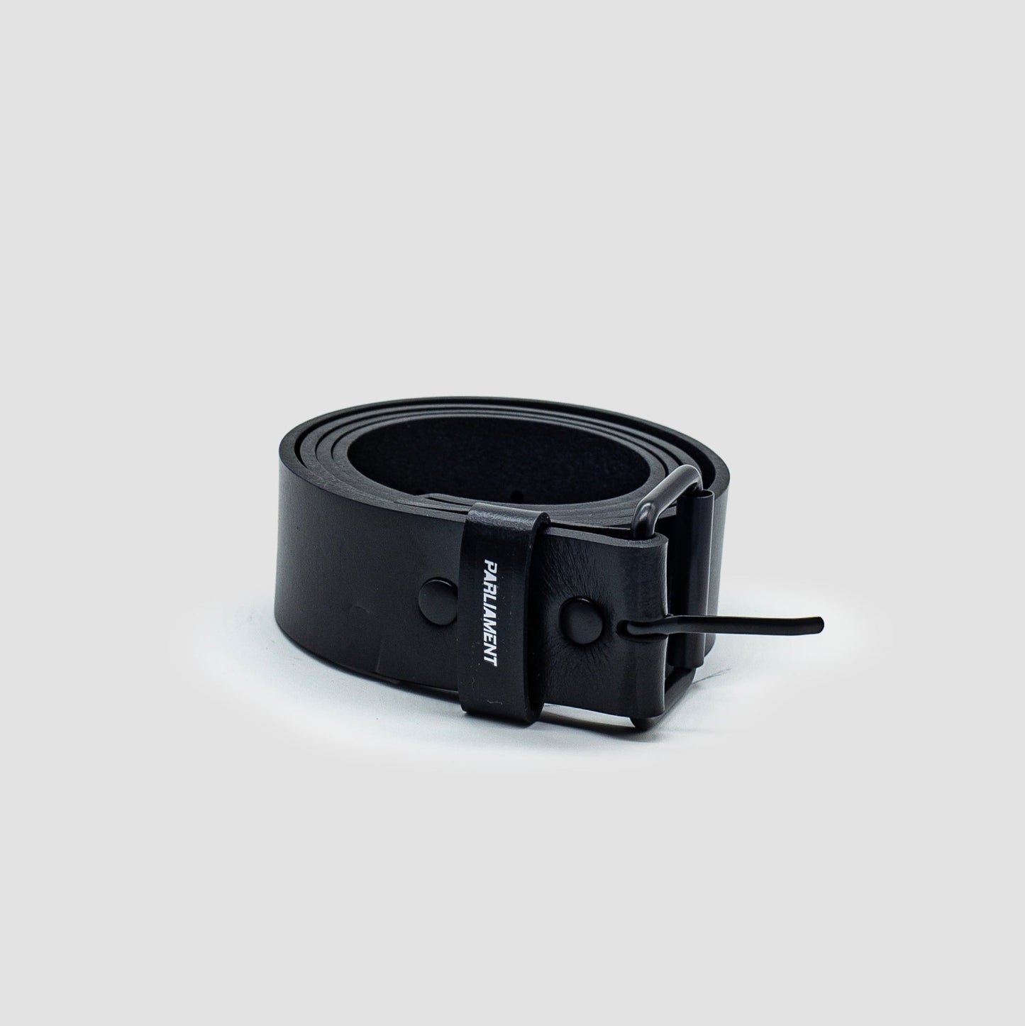 Parliament - Leather Belt (Black) - Parliamentskateshop